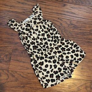 H & M Leopard Romper